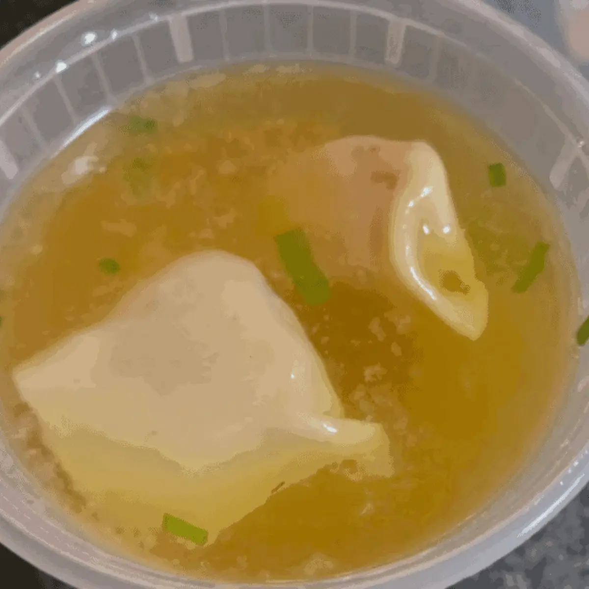 wonton soup 馄饨汤